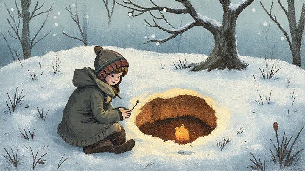 冬日洞穴寻亲记：如何找到阿姨并修复断桥